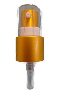 Serum Pump 20mm - Matt Gold - Bottles & Jar Accessories - Serum Pumps