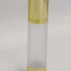 Frosted & Gold Chrome 50ml With Cap - Airless Serum Bottles