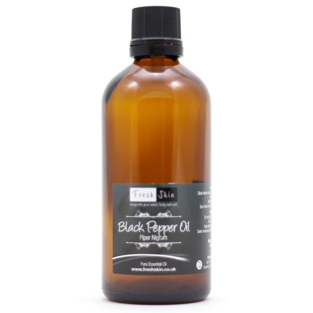 Black Pepper Essential Oil Freshskin Beauty