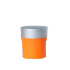 Zabe Orange 30ml with cap - Acrylic Jars - Plastic Jars