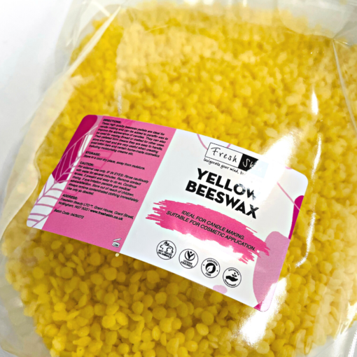 Yellow Beeswax Pellets - Image 2