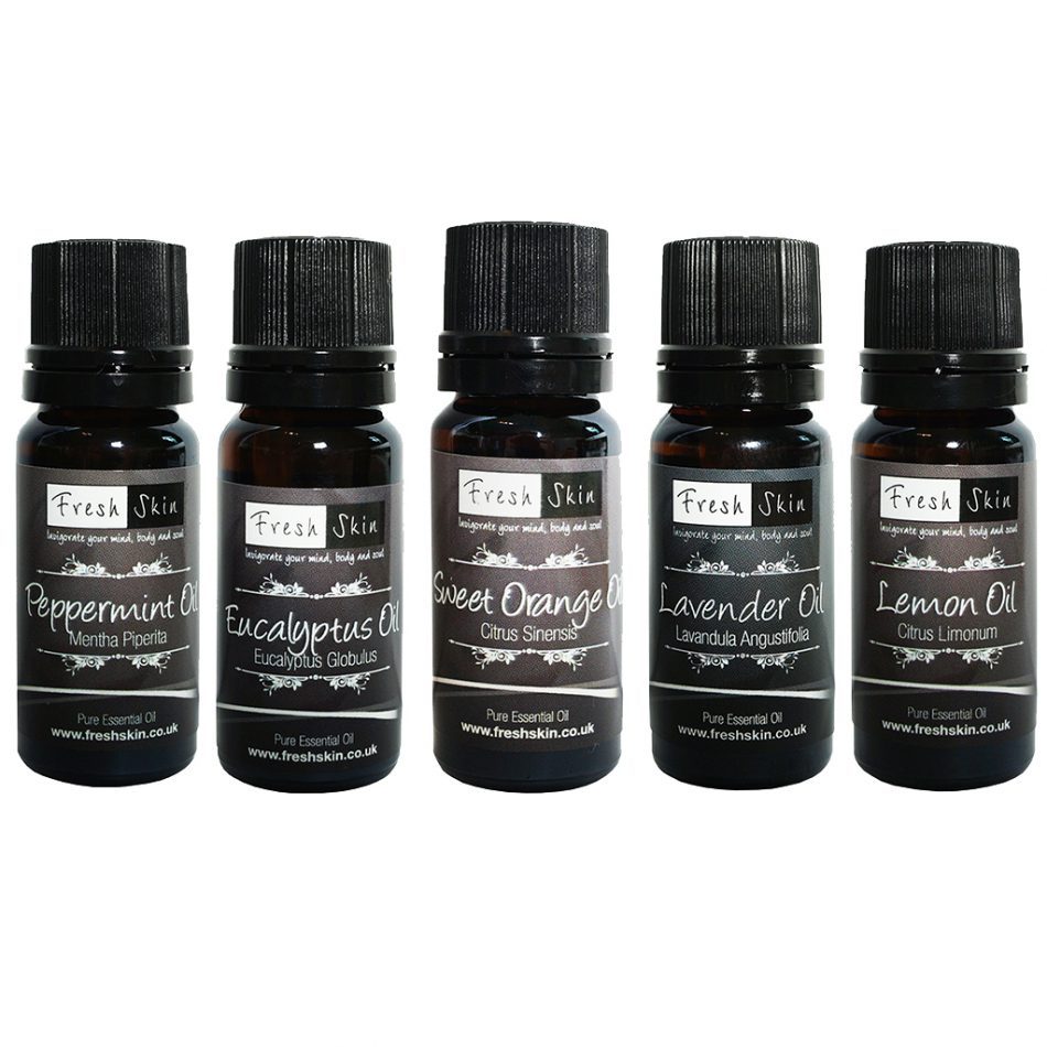 10ml Essential Oil Starter Pack Favourites (5 x 10ml) Fresh Skin Beauty
