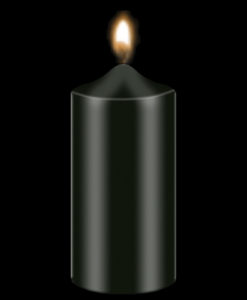 Bekro Black Candle