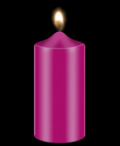 Bekro Pink Candle