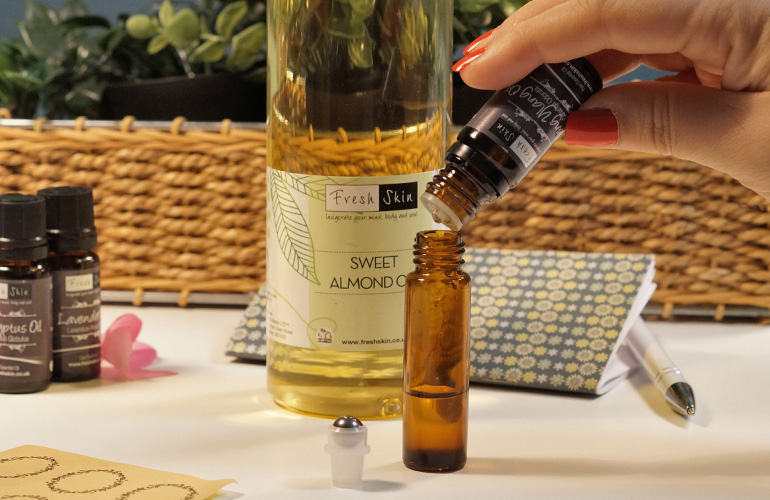 making essential oil perfume