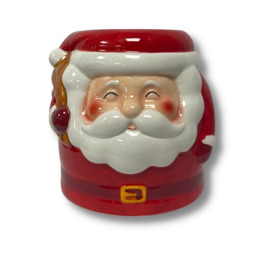 Santa Shaped Christmas Ceramic Oil Burner