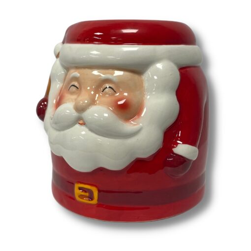 Santa Shaped Christmas Ceramic Oil Burner - Image 2