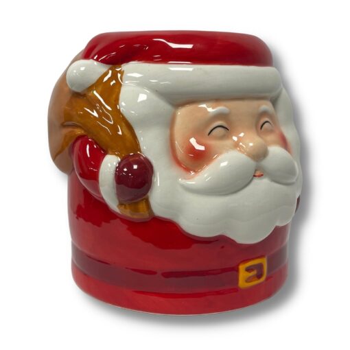 Santa Shaped Christmas Ceramic Oil Burner - Image 3