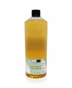 Safflower Oil in Plastic Bottle