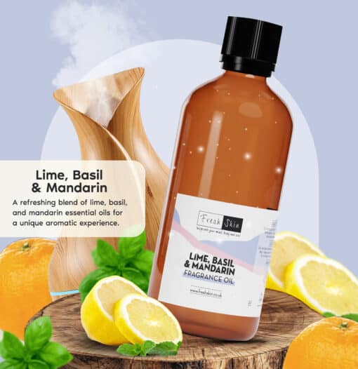 Lime, Basil & Mandarin Fragrance Oil