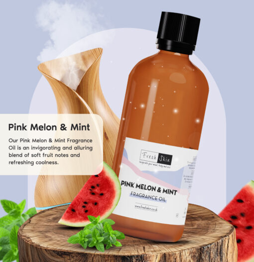 Pink Melon & Mint Fragrance Oil